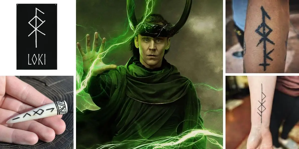 Loki Symbol & Meaning: The Snake, The Runes & Tattoo Ideas