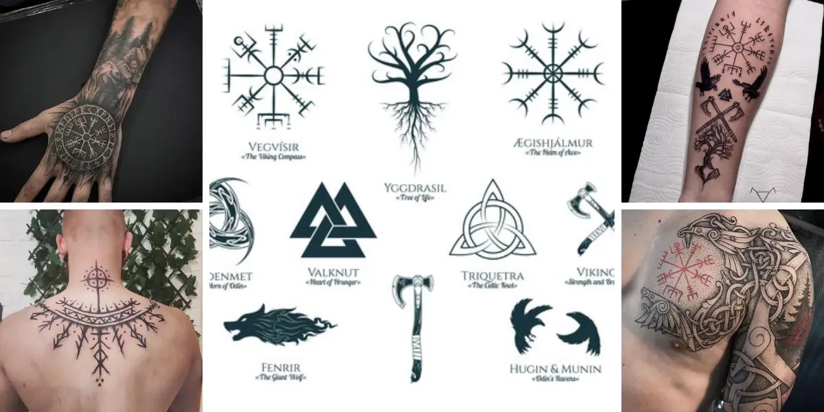 Viking Tattoos for Men with Meaning: Symbols, Strength, and History