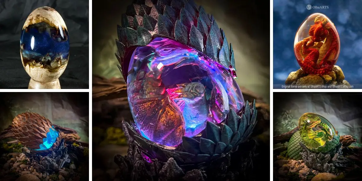 Unleashing Mythical Magic: A Guide to Crafting Epoxy Resin Dragon Eggs