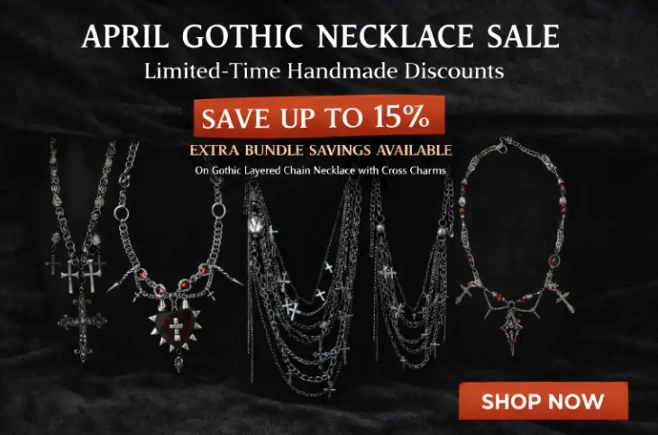 April Limited-Time Necklace Sale at Grizz Studio
