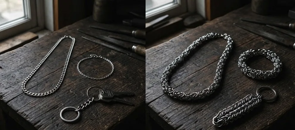 Chainmail Jewellery vs Regular Chain Jewellery: Which Is Better for Gothic Style?