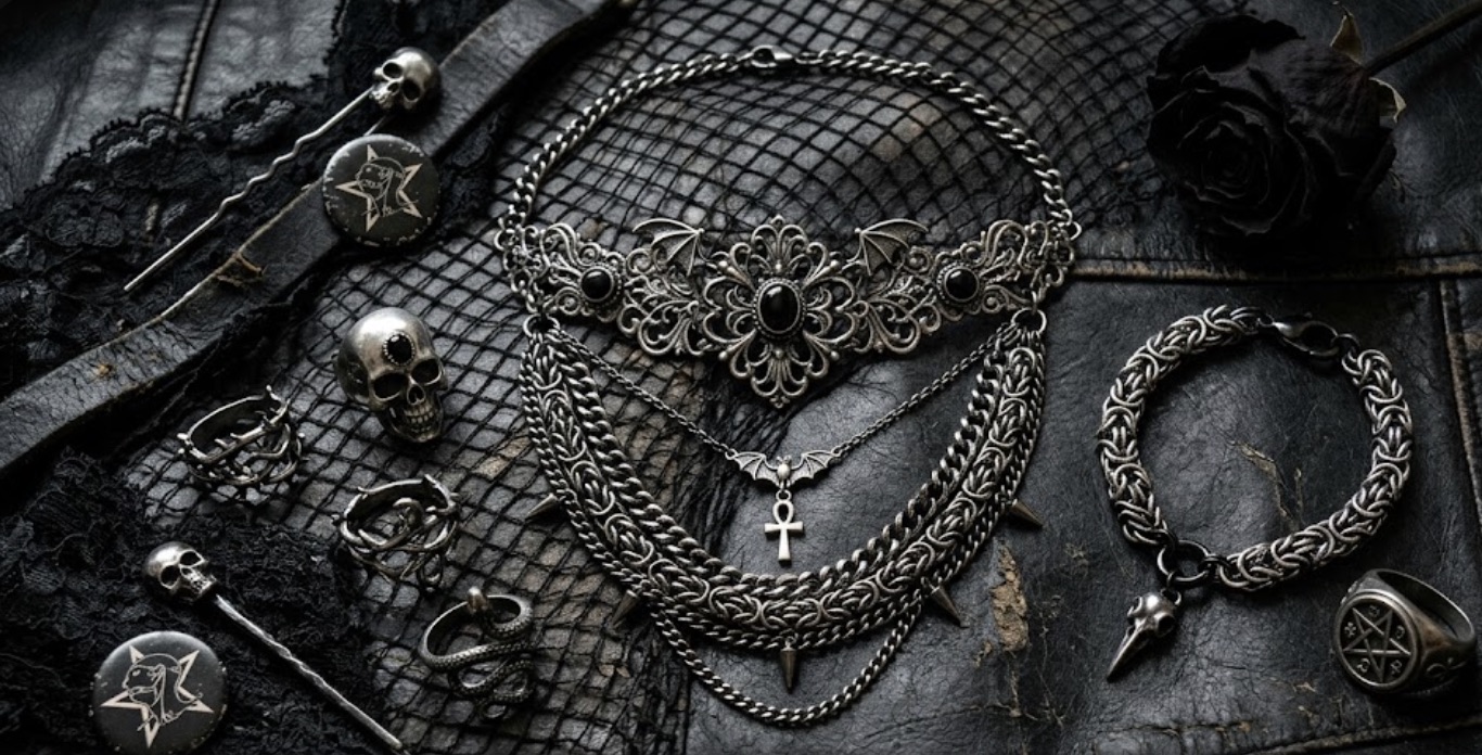 Trad Goth Accessories: How to Build a Classic Goth Look with Jewellery