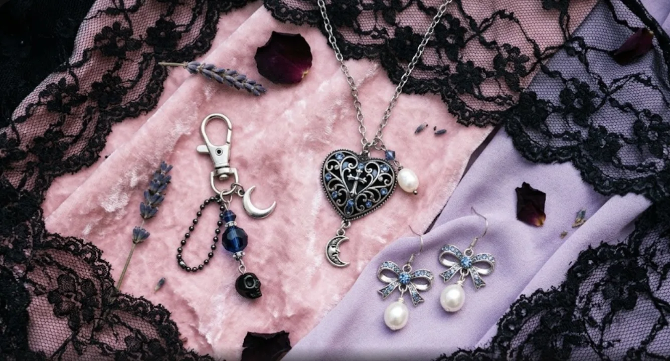 Pastel Goth Accessories: How to Mix Soft Colours with Dark Jewellery