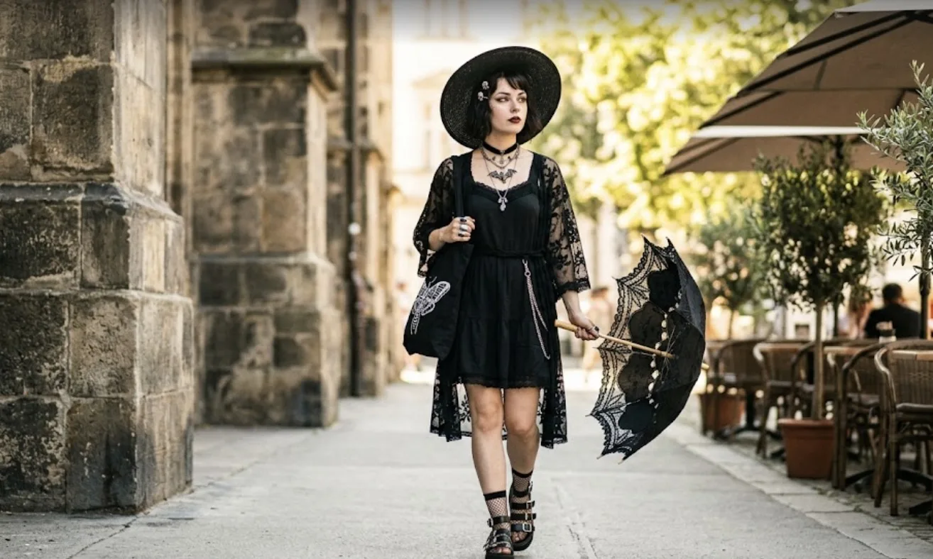 Summer Goth Outfits: How to Stay Dark Without Overheating