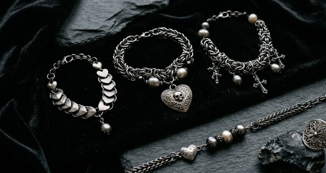 How to Style Gothic Bracelets Without Looking Overdone
